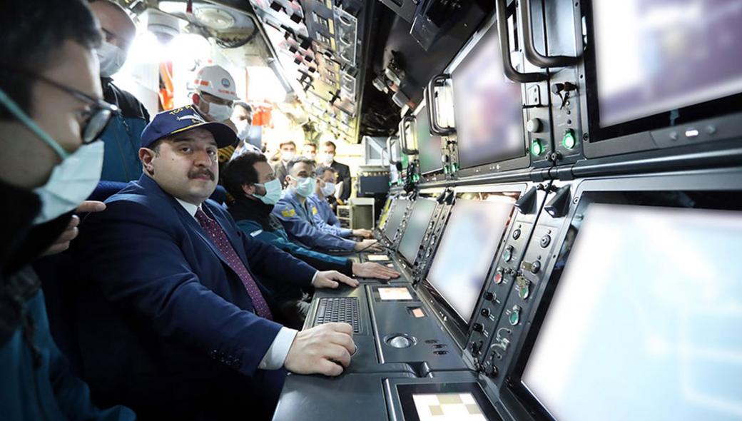 Υπό δοκιμή το τουρκικό σύστημα διαχείρισης μάχης υποβρυχίων MUREN – Θα είναι επιχειρησιακό το 2022