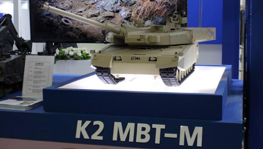 Η Hyundai Rotem παρουσίασε το βελτιωμένο άρμα μάχης K2 MBT-M