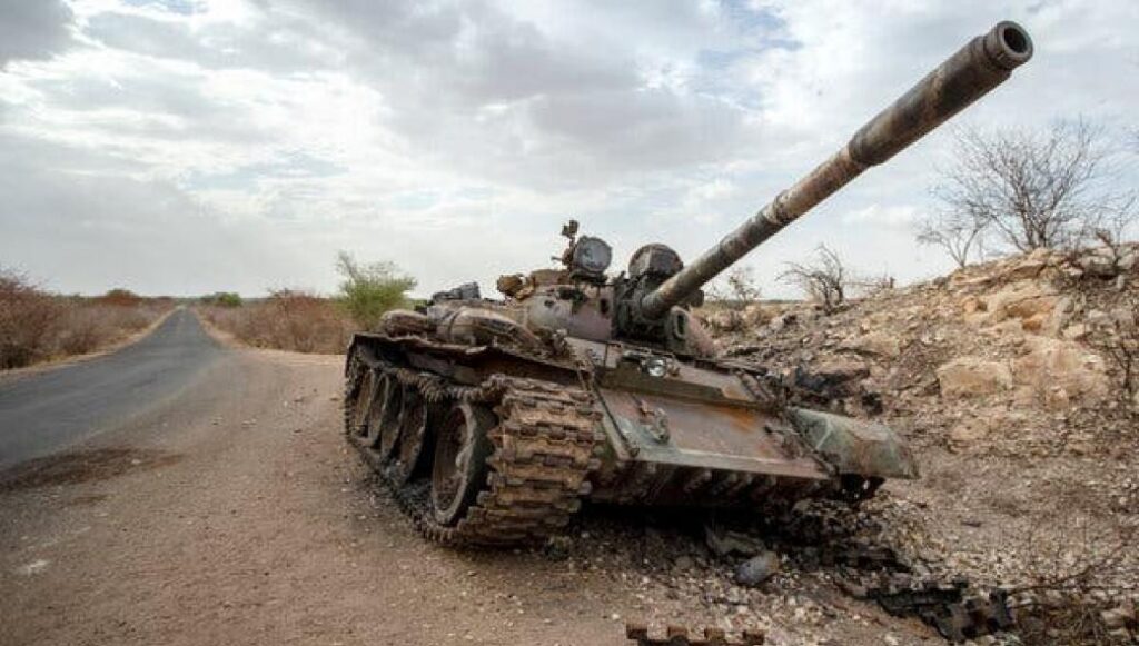 O αιθιοπικός ομοσπονδιακός Στρατός έχει χάσει 110 άρματα μάχης από την έναρξη των συγκρούσεων