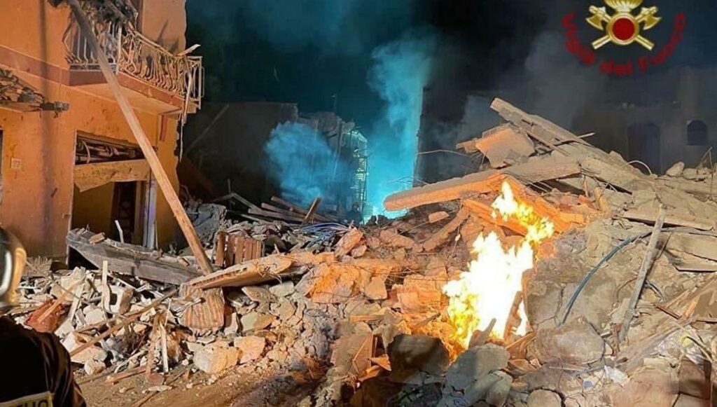 Έκρηξη φυσικού αερίου στη Σικελία: Κατέρρευσε 4οροφο κτίριο – Τουλάχιστον 12 αγνοούμενοι
