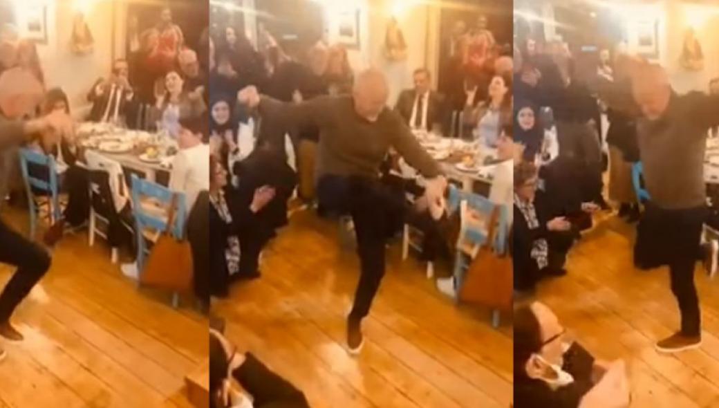 Εκλογές ΚΙΝΑΛ: Απτόητος ο Γ.Α.Παπανδρέου – Χορεύει ζεϊμπέκικο μετά την ήττα του (βίντεο)