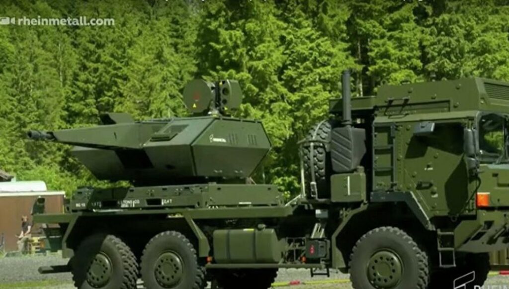 Το νέο αντιαεροπορικό της Rheinmetall – Έβαλε «τέλος» σε σμήνος drones (βίντεο)