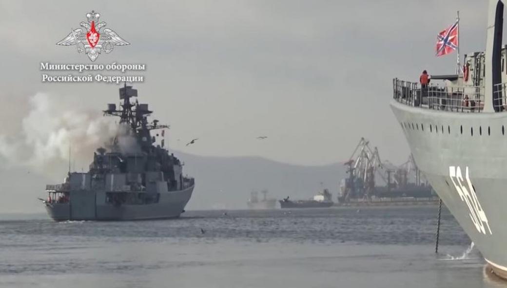 Otvet: Πραγματοποιήθηκε δοκιμή από την φρεγάτα «Marshal Shaposhnikov» στον Ειρηνικό