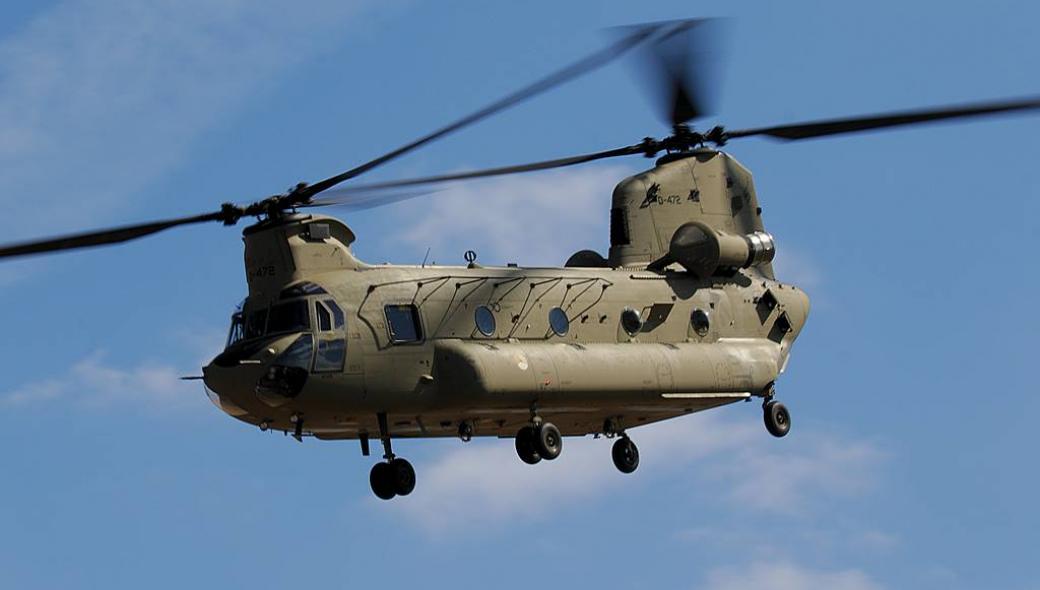 Αποσύρθηκε το τελευταίο ολλανδικό μεταφορικό ελικόπτερο CH-47D Chinook