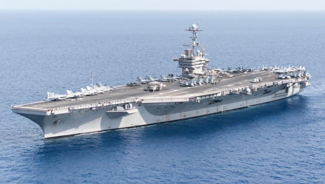 To «USS Harry Truman» θα παραμείνει στην περιοχή της Μεσογείου λόγω Ουκρανίας