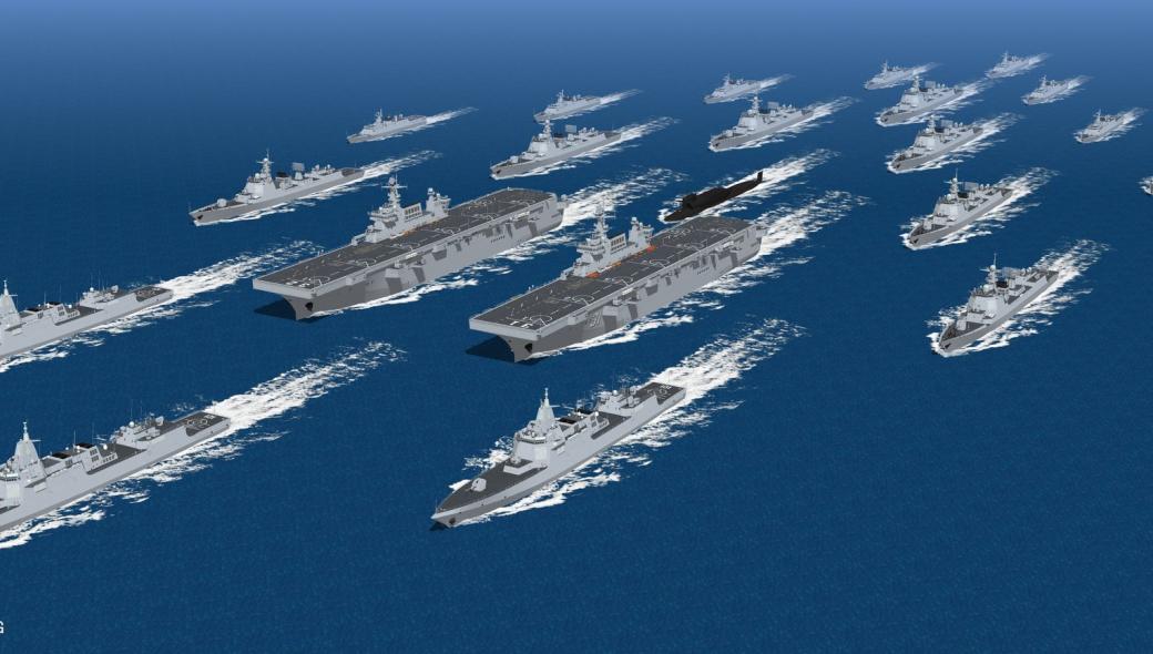 Γιγαντώνεται το κινεζικό ναυτικό – Σκάφη εκτοπίσματος 170.000 τόνων εντάχθηκαν το 2021