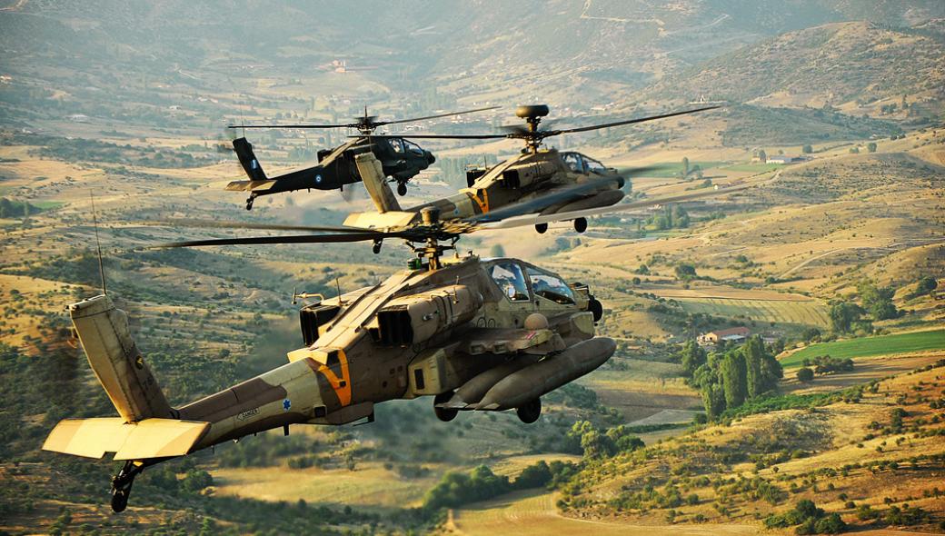 Ισραηλινά ελικόπτερα άνοιξαν πυρ κατά θέσεων της Χεζμπολάχ στα υψίπεδα του Γκολάν