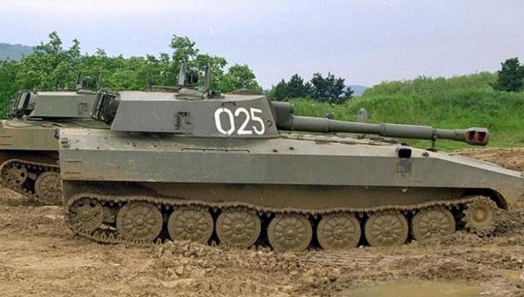 2S1 Gvozdika: Τα αυτοκινούμενα πυροβόλα των ρωσόφωνων που προστατεύουν το Ντόνμπας