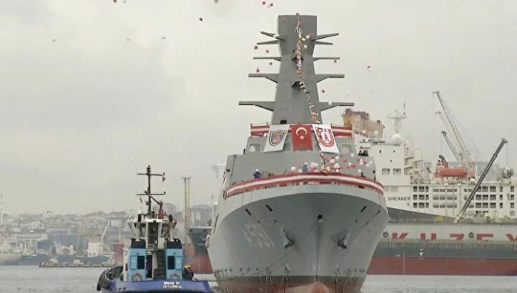 Το πρώτο πλοίο πληροφοριών παραδίδεται στο τουρκικό Ναυτικό