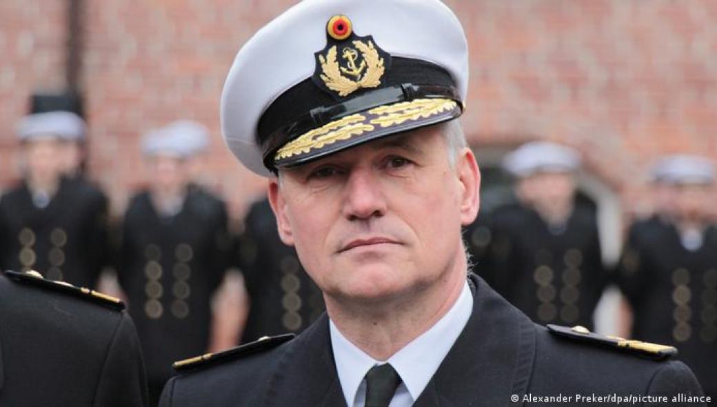 «Τον παραίτησαν»: Τέλος ο Αρχηγός του γερμανικού Ναυτικού για τις δηλώσεις του για τον Πούτιν