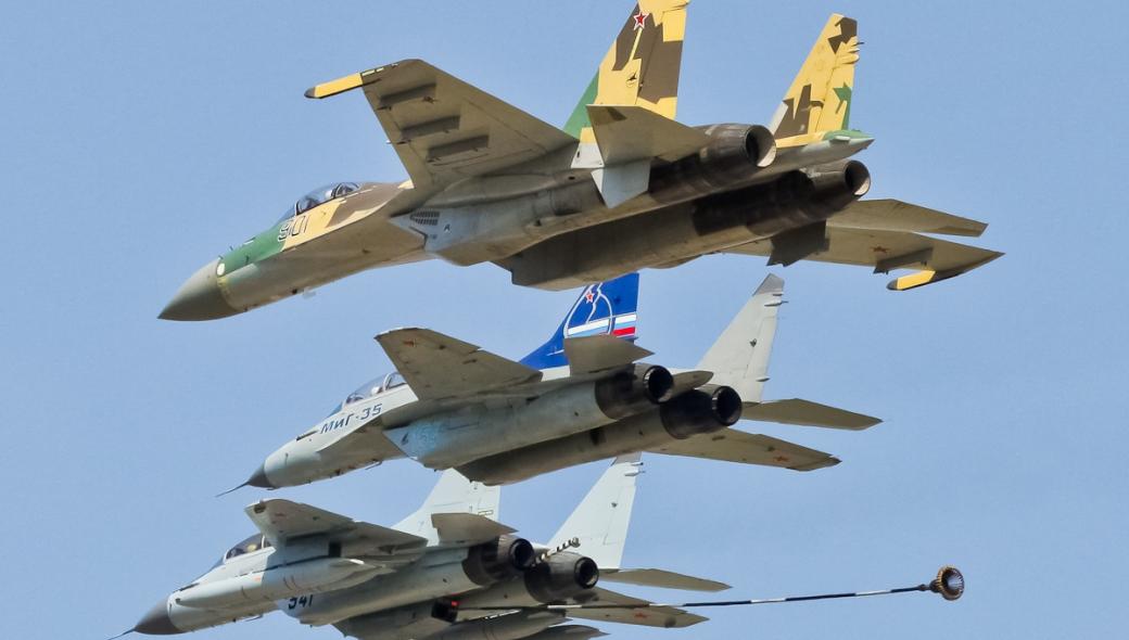 Κοινές περιπολίες ρωσικών Su-35 Και συριακών MiG-29 στον εναέριο χώρο της Συρίας