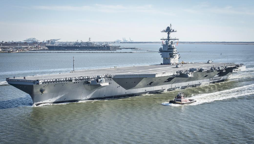 USS Gerald Ford: Το φθινόπωρο του 2022 εισέρχεται σε υπηρεσία το νέο αεροπλανοφόρο των ΗΠΑ
