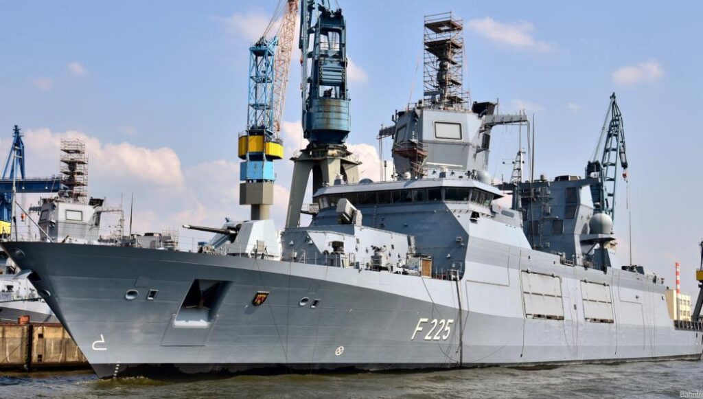Παραδόθηκε η 4η και τελευταία φρεγάτα F-125 στο γερμανικό Ναυτικό