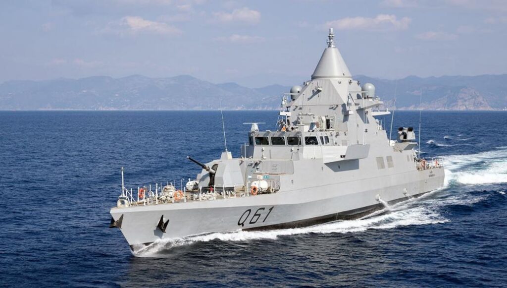 Το Κατάρ παρέλαβε το πρώτο περιπολικό κλάσης «Musherib»