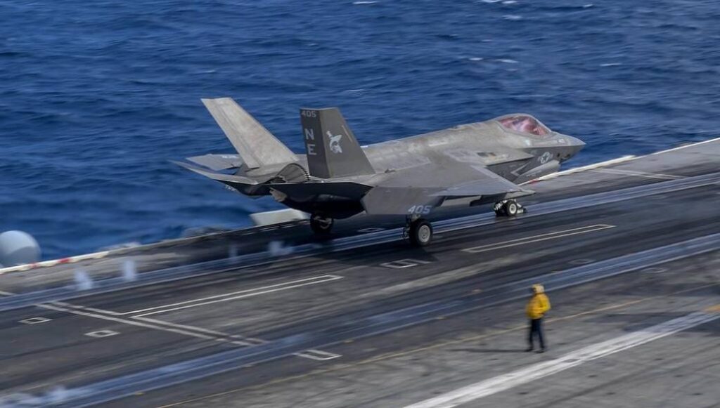 Η Ιαπωνία αποκάλυψε το σημείο συντριβής του αμερικανικού F-35C Lightning II