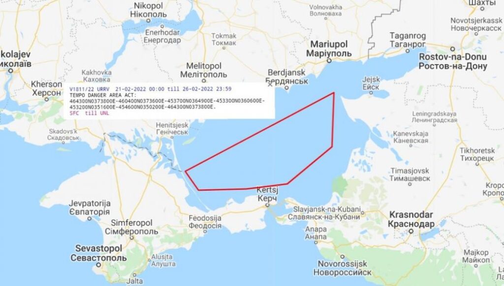 Ρωσία: Μεγάλες ναυτικές ασκήσεις στην Αζοφική Θάλασσα