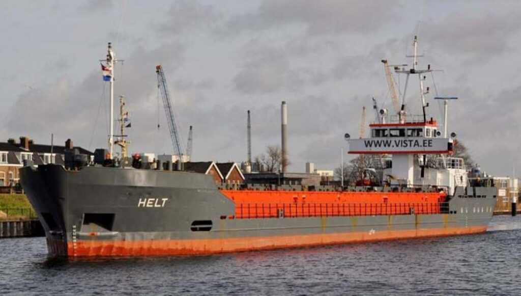 Πλοίο εσθονικής εταιρείας βυθίστηκε ανοιχτά της Οδησσού