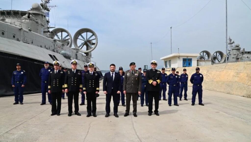 Ν.Χαρδαλιάς: Επίσκεψη στα ΟΥΚ και στη Διοίκηση Ταχέων Σκαφών του Πολεμικού Ναυτικού