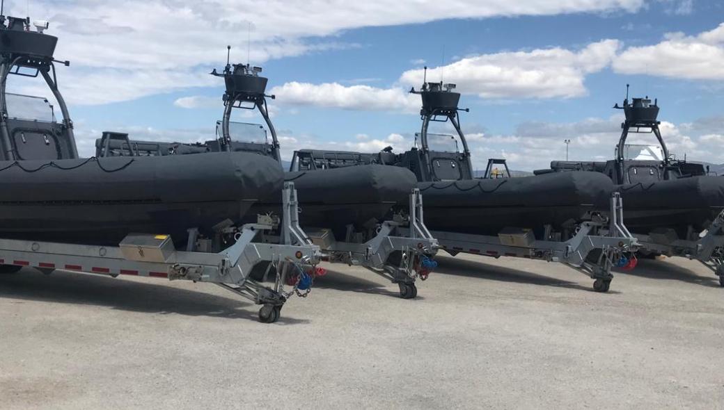 Δωρεά τεσσάρων σκαφών τύπου RHIB από τις ΗΠΑ στο ΠN