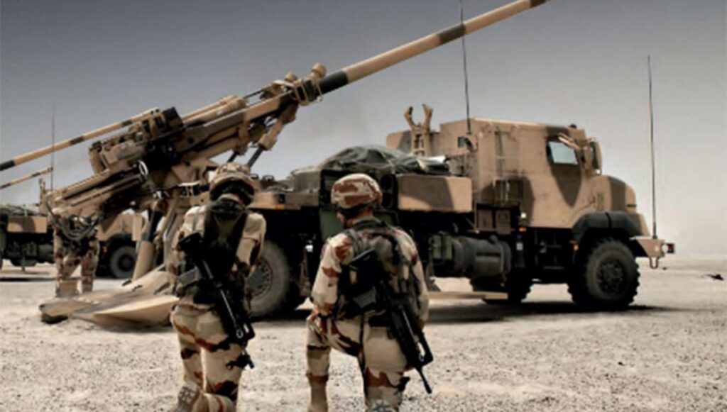 Οι Ουκρανοί πυροβόλησαν το Ντονέτσκ από το γαλλικό οβιδοβόλο Caesar 155 χλστ