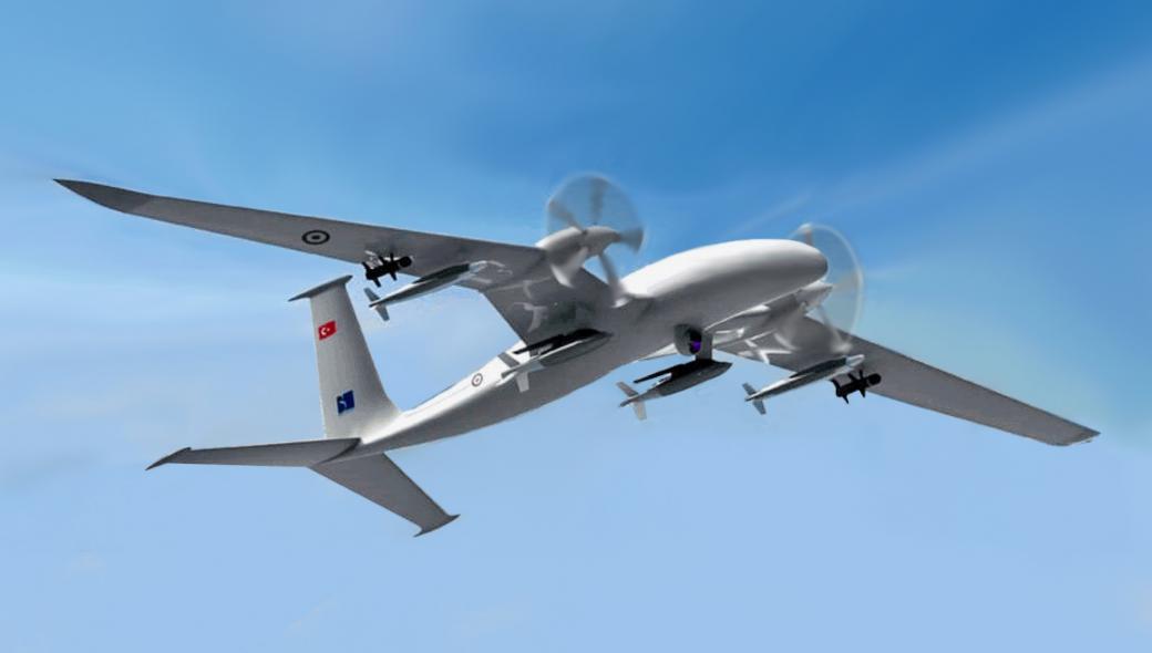 Οι Τούρκοι θέλουν να πιστοποιήσουν βλήματα αέρος-αέρος στο UAV Akinci