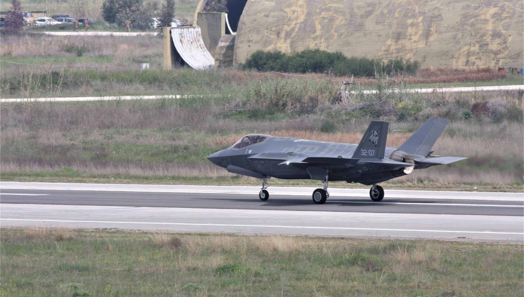 Μαχητικά αεροσκάφη F-35 της Εθνικής Φρουράς του Βερμόντ προσγειώθηκαν για πρώτη φορά στα Σκόπια