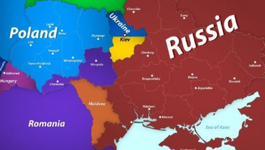 Μόσχα: «Αυτή θα είναι η Ουκρανία – Θα μοιραστεί μεταξύ Ρωσίας, Πολωνίας, Ρουμανίας και Ουγγαρίας»