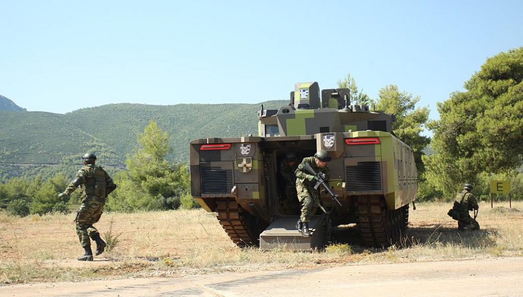 Η τεχνική αξιολόγηση του KF-41 Lynx στο Κέντρο Εκπαίδευσης Τεθωρακισμένων