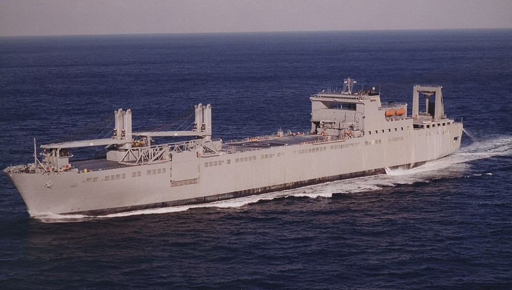 Το μεταγωγικό πλοίο USNS Mendonca, 35.000 τόνων έδεσε στην Αλεξανδρούπολη!