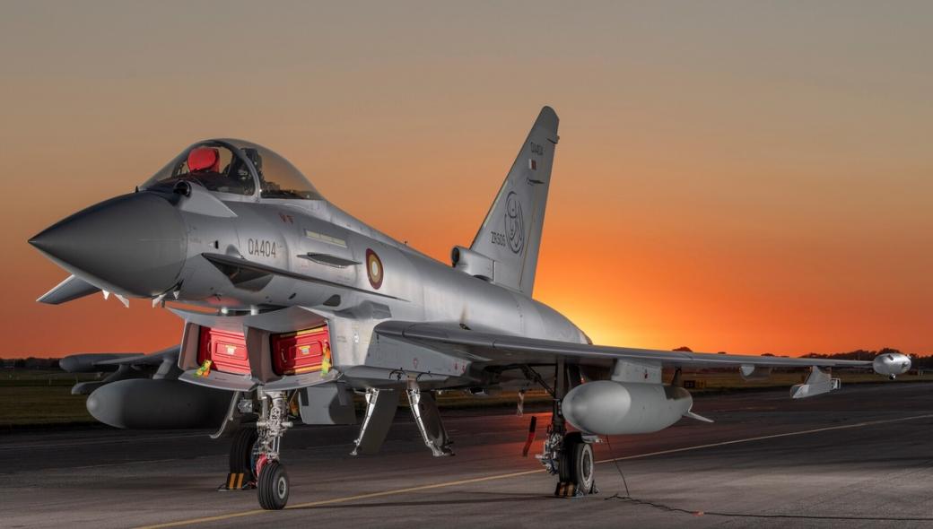 Το Κατάρ παρέλαβε το πρώτο μαχητικό αεροσκάφος Eurofighter
