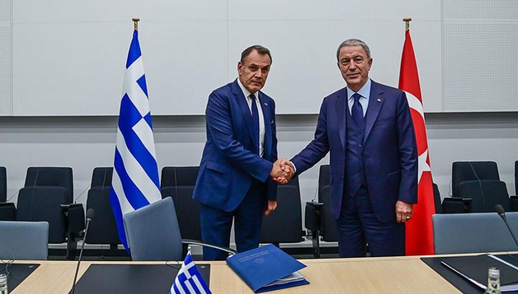 O Ν.Παναγιωτόπουλος συναντήθηκε με τον Χ.Ακάρ στις Βρυξέλλες