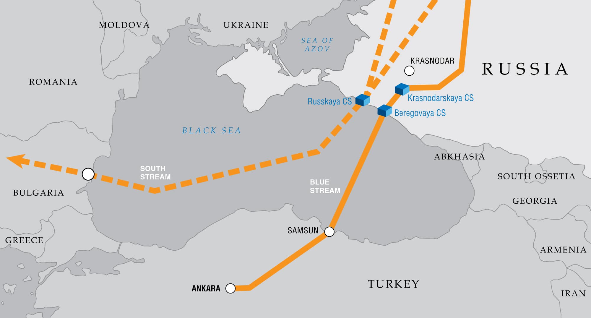 Μόσχα: «Αποτρέψαμε ουκρανική επίθεση στον αγωγό South Stream»