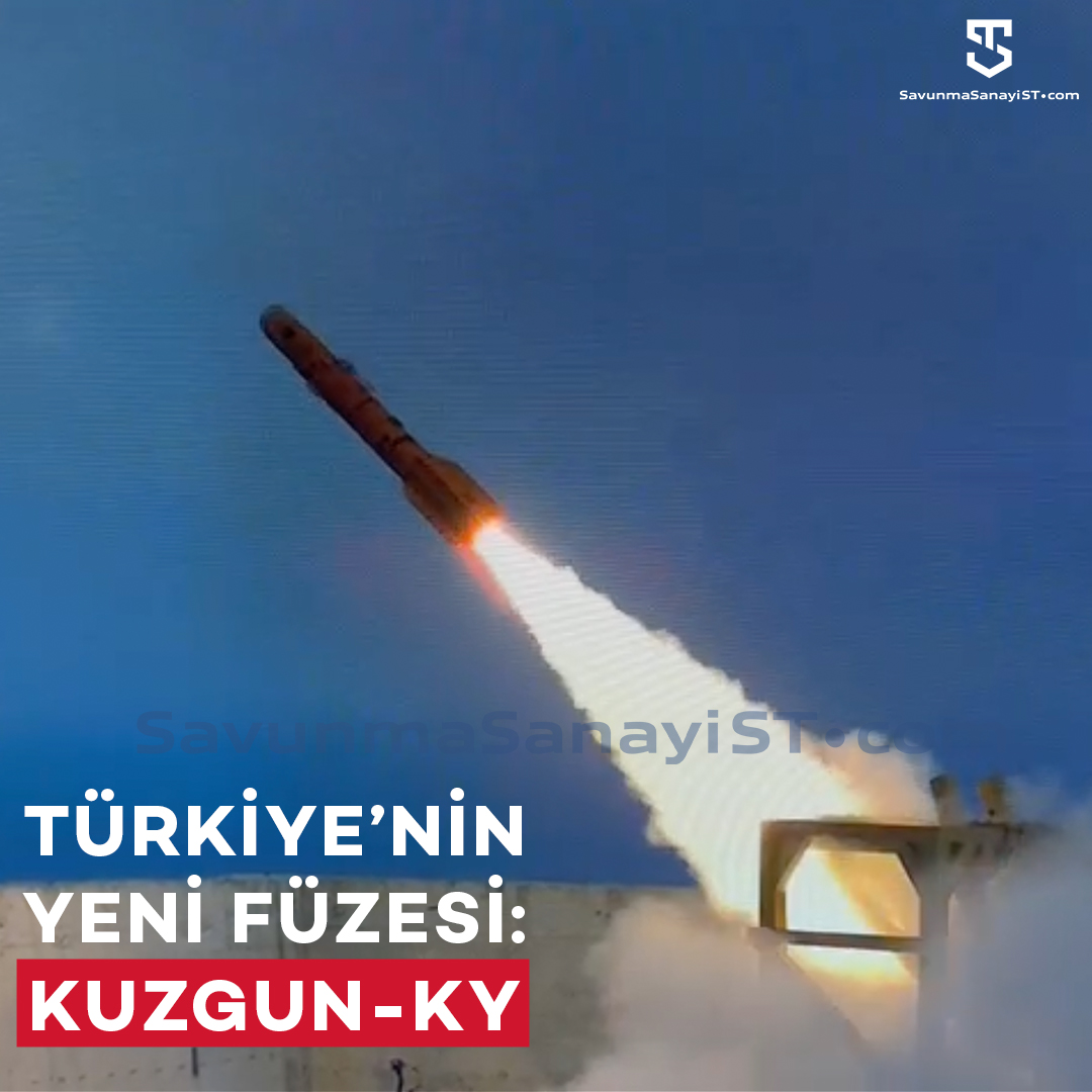 Συνεχίζει η τουρκική αμυντική βιομηχανία: Πραγματοποίησε την πρώτη εκτόξευση του πυραύλου KUZGUN-KY