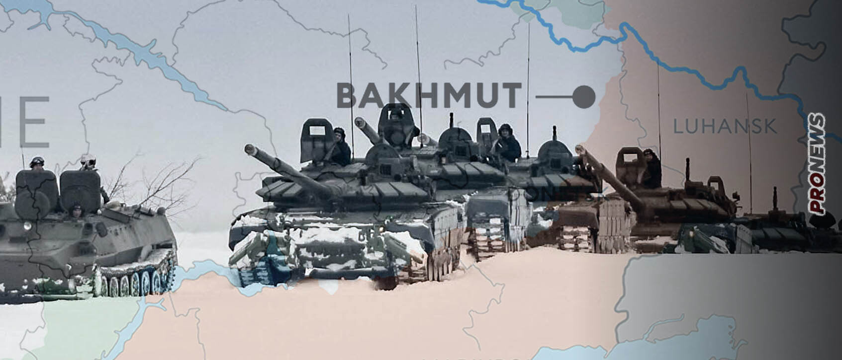 «Πήρε μπροστά» ο «σοβιετικός οδοστρωτήρας» στο Μπάκχμουτ – Μπαράζ ρουκετών και επέλαση δεκάδων αρμάτων μάχης (βίντεο)