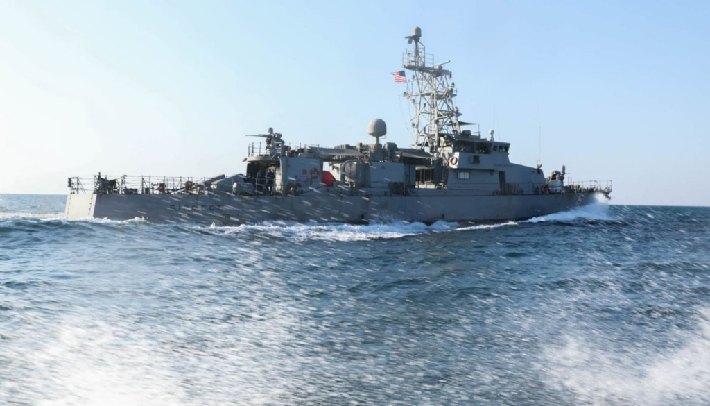 Οι ΗΠΑ έστειλαν στο Αιγυπτιακό Ναυτικό τρία μεταχειρισμένα περιπολικά σκάφη κλάσης «Cyclone»