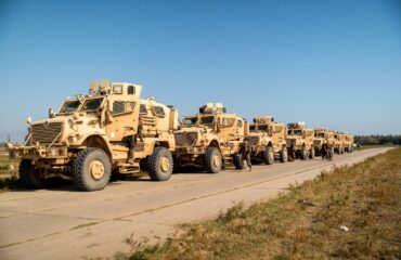 Μπακχμούτ: Διαλυμένο αμερικανικό όχημα MRAP από προσβολή Α/Τ πυραύλου