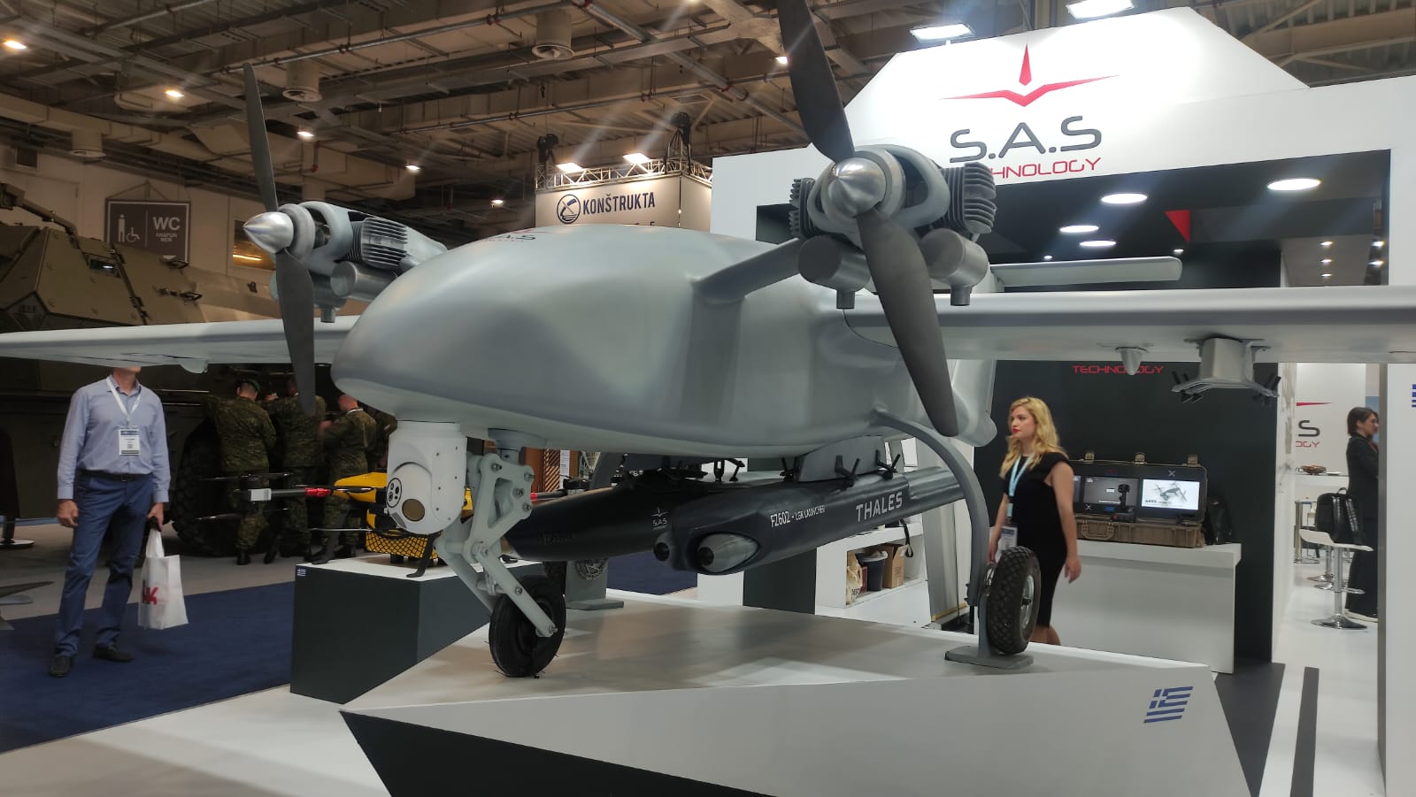 Με την SARISA και το TALOS II η SAS στην DEFEA 2023: Τα ελληνικά UCAV