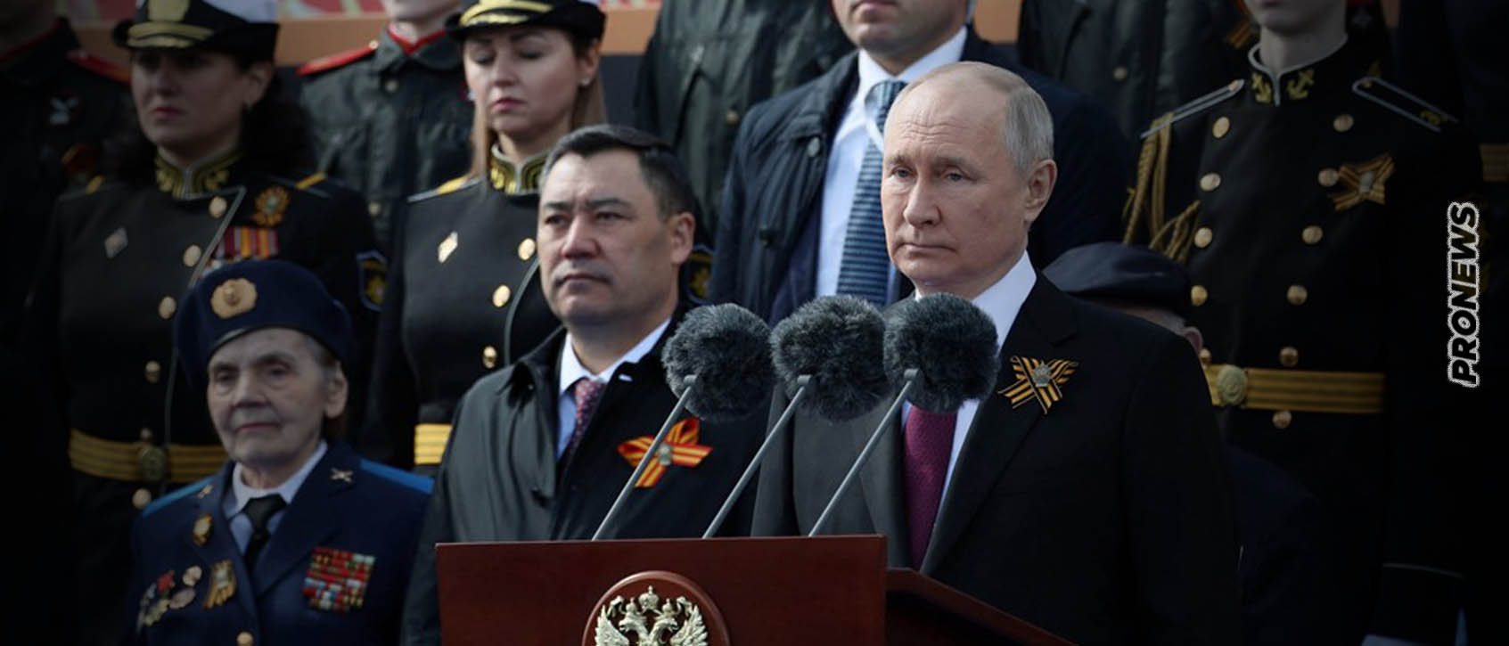 Β.Πούτιν για «Ημέρα της Νίκης»: «Εναντίον της πατρίδας μας εξαπολύεται από τη Δύση πραγματικός πόλεμος» (βίντεο)