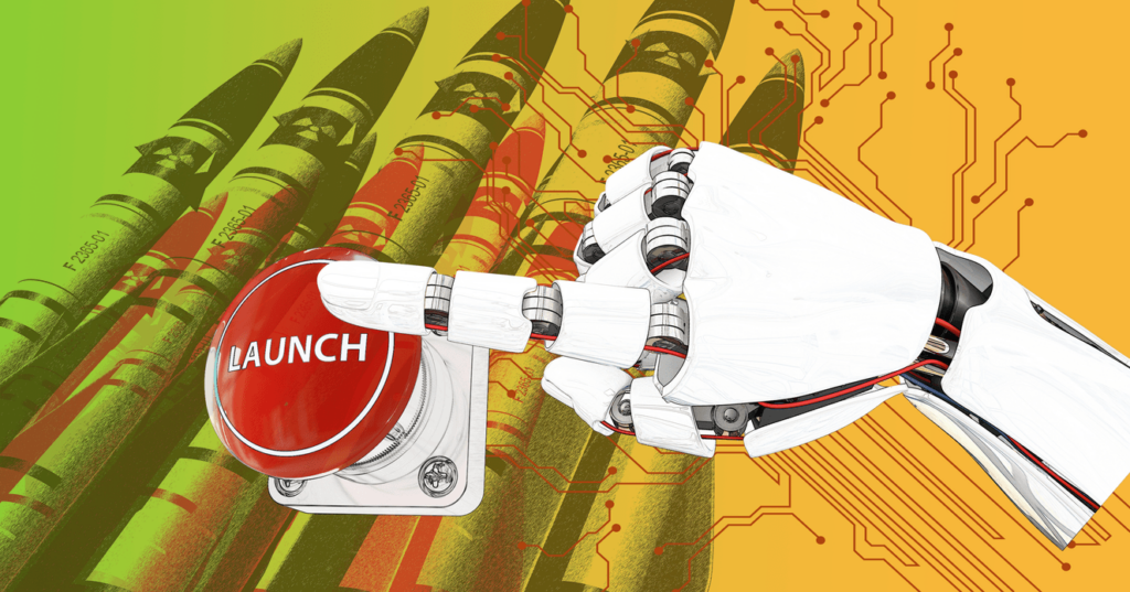 OHE: «Η χρήση της ΑΙ στα πυρηνικά όπλα είναι εξαιρετικά επικίνδυνη και μπορεί να οδηγήσει σε παγκόσμια καταστροφή»