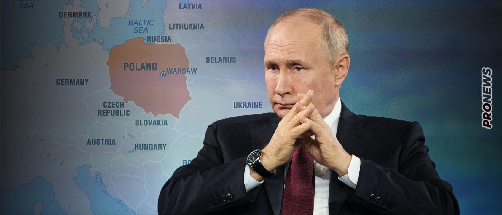  Ο Β.Πούτιν μιλά ξανά για «πολωνικά εδάφη» στην Ουκρανία: «Αν το Κίεβο αφήσει τις πολωνικές μονάδες να μπουν θα τα χάσει».