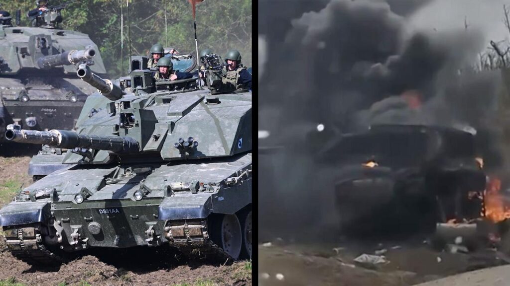 Οι Ρώσοι λένε πως κατέστρεψαν το βρετανικό άρμα μάχης Challenger 2 με κατευθυνόμενο βλήμα Πυροβολικού Krasnopol Μ1