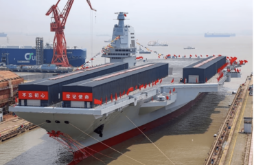 Fujian: Έτοιμο να ξεκινήσει  τις πρώτες θαλάσσιες δοκιμές το νέο κινεζικό αεροπλανοφόρο