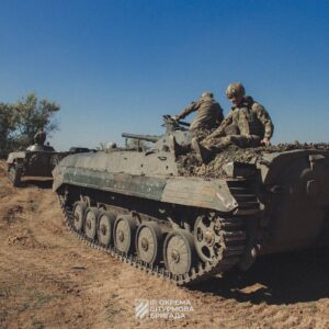 Τα πρώην ελληνικά BMP-1 στα χέρια των Ουκρανών στην Αντρίιβκα