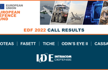 Τα πέντε νέα έργα συμμετοχής της INTRACOM DEFENSE στο Ευρωπαϊκό Ταμείο Άμυνας EDF 2022