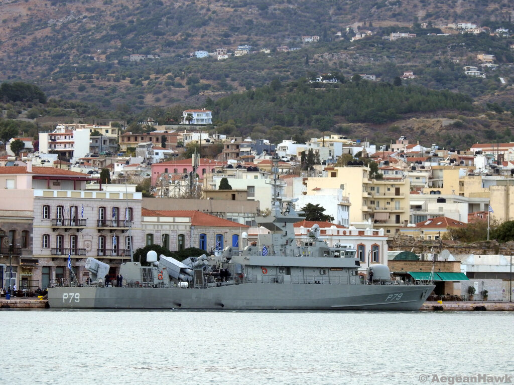 Η ΤΠΚ «Υποπλοίαρχος Βλαχάκος» σε περιπολία στο ανατολικό Αιγαίο