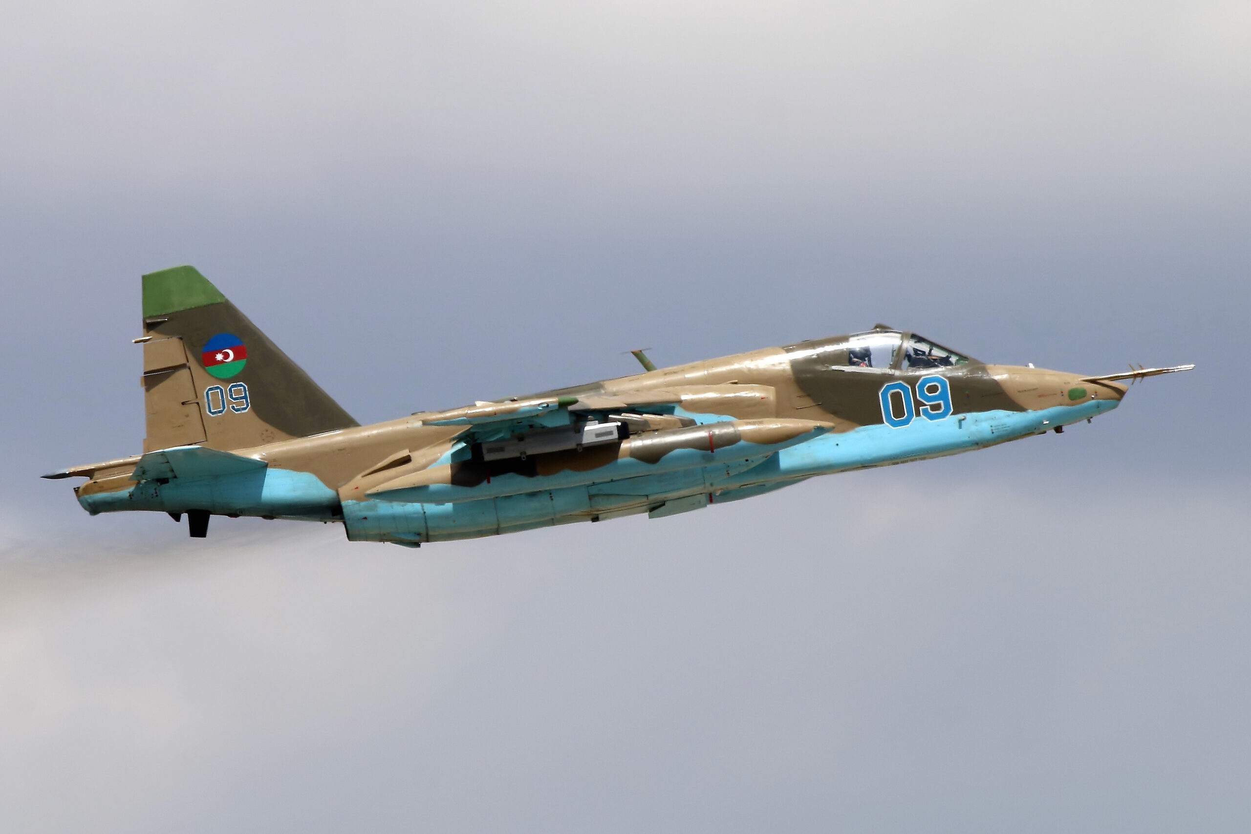 Αζερμπαϊτζάν: Αναβαθμισμένα Su-25ML πραγματοποιούν άφεση τουρκικών βομβών KGK