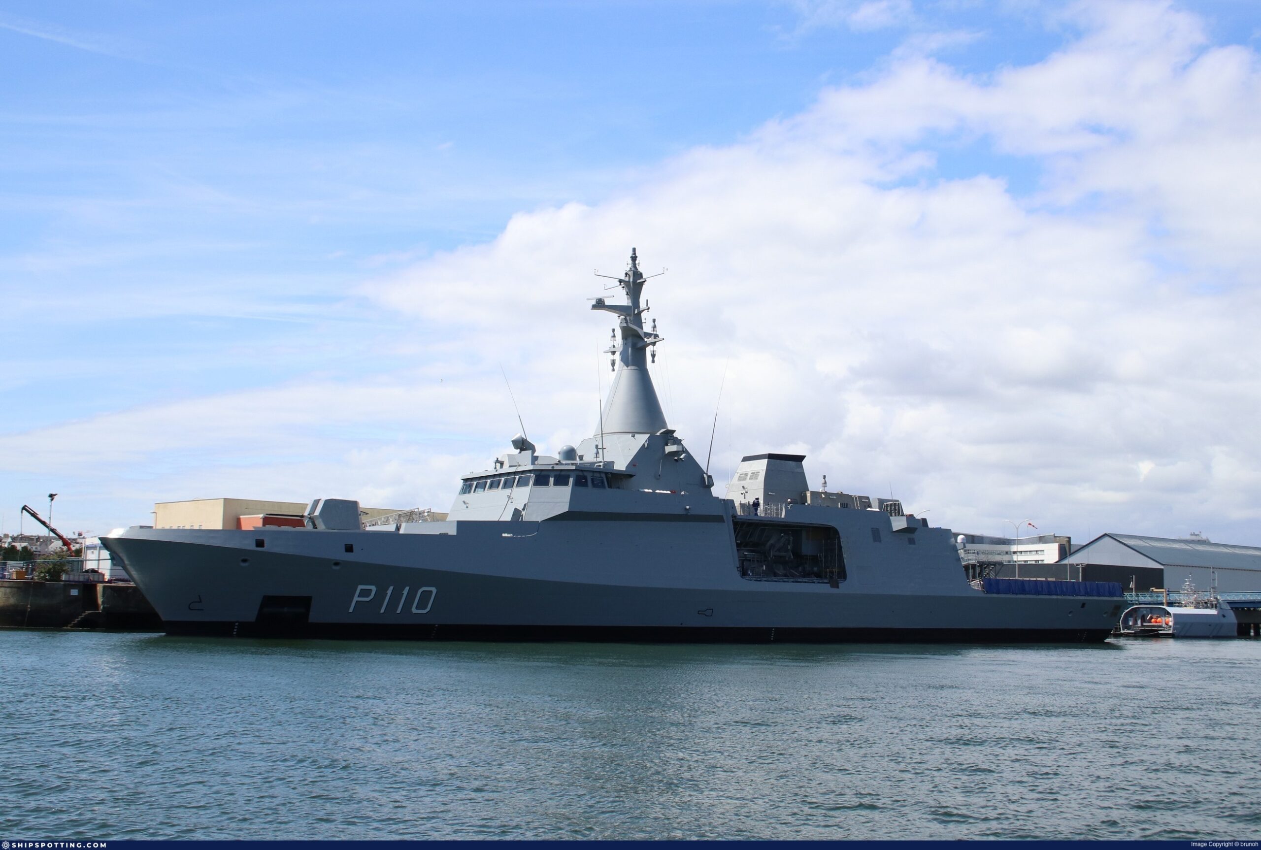 Εντάχθηκε σε υπηρεσία με το Ναυτικό των ΗΑΕ η κορβέτα Gowind Bani Yas (P110)