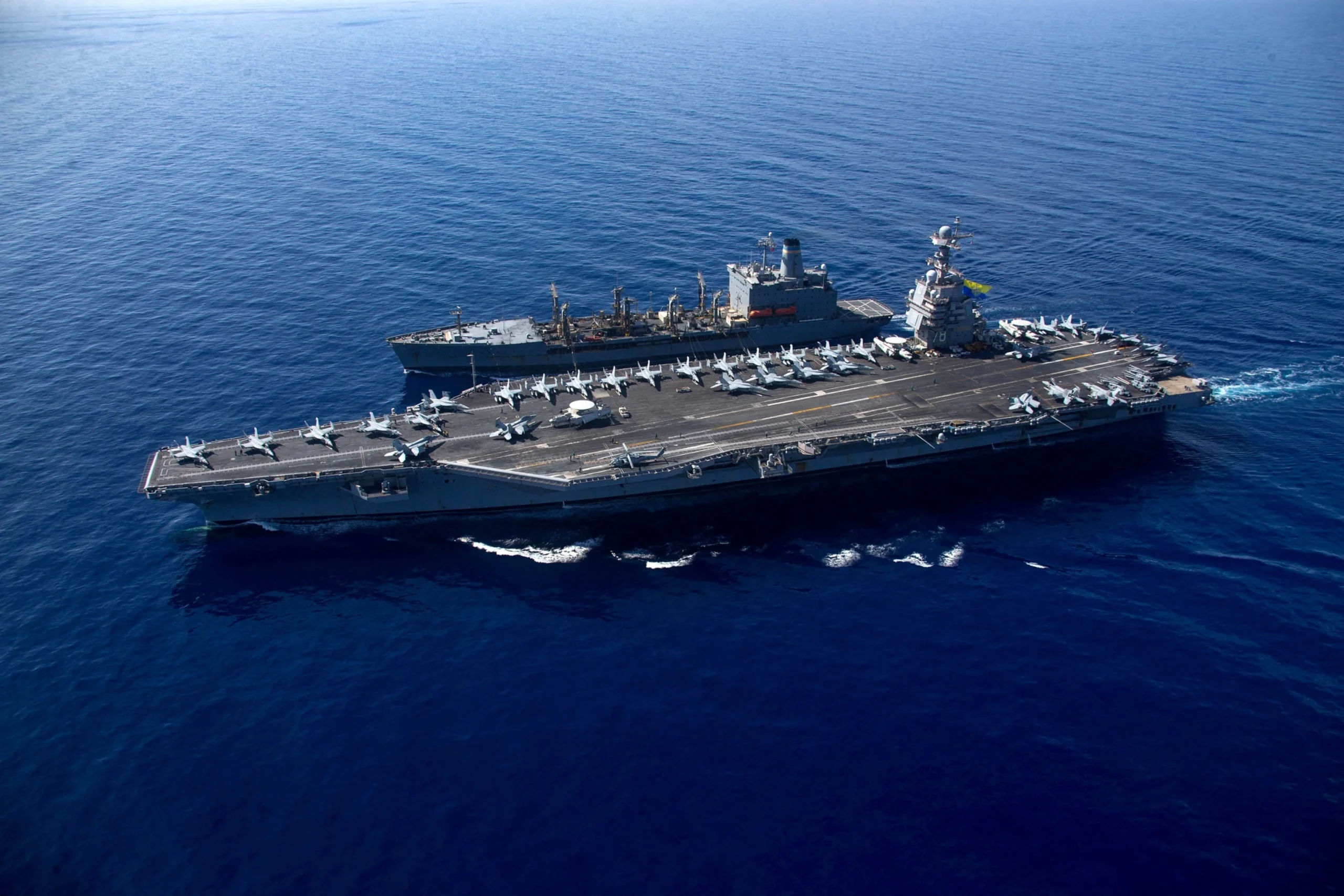 USS Gerald Ford: Αναχωρεί από τη Μεσόγειο – Επιστρέφει στις ΗΠΑ