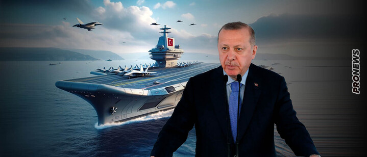Ο Ρ.Τ.Ερντογάν ανακοίνωσε την έναρξη προγράμματος αεροπλανοφόρου: Γιγαντώνεται το τουρκικό Ναυτικό