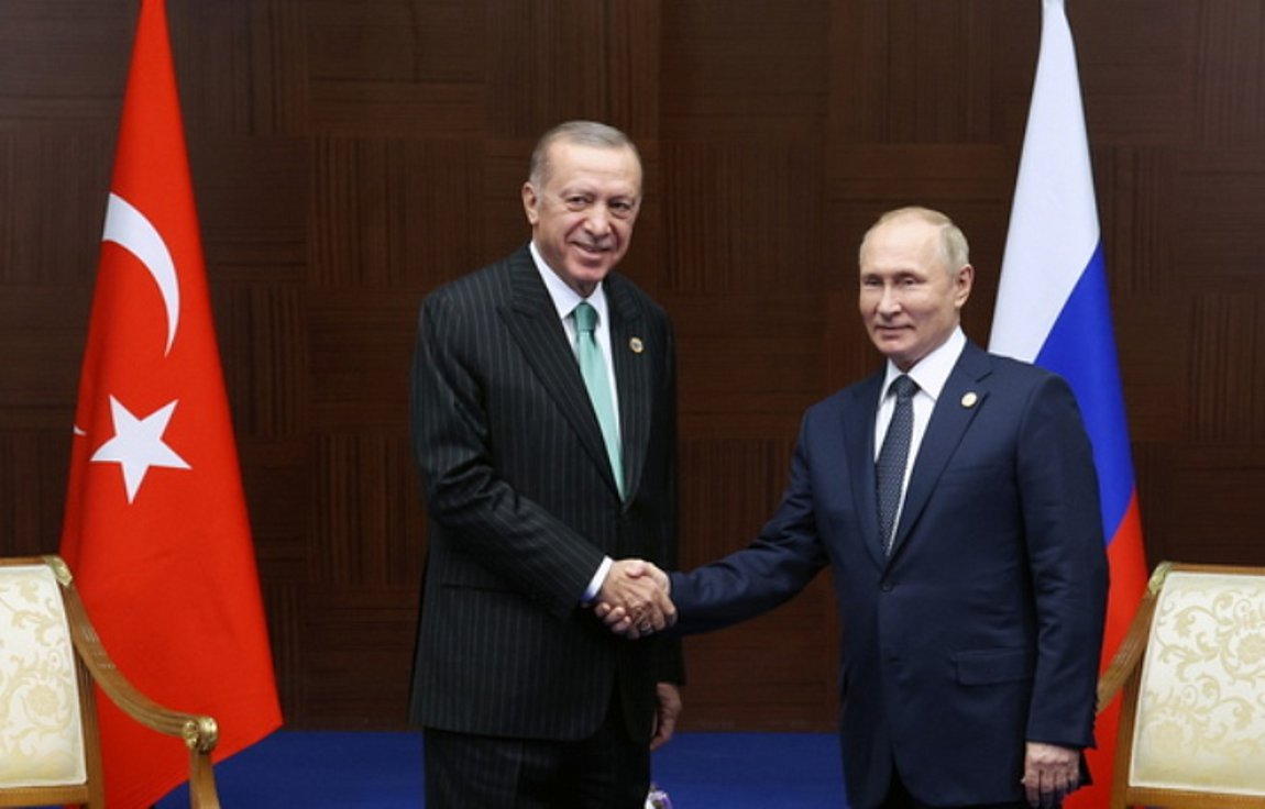 Β.Πούτιν και Ρ.Τ.Ερντογάν θα συζητήσουν τη δημιουργία κόμβου φυσικού αερίου